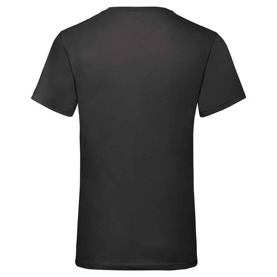 Fruit of the Loom - "Valueweight" T-Shirt V-Ausschnitt für Herren/Damen Unisex (Schwarz) - Image 2