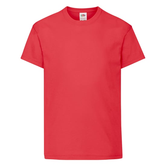 Fruit of the Loom - "Original" T-Shirt für Kinder (Rot) - Image 1