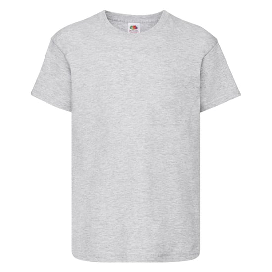 Fruit of the Loom - "Original" T-Shirt für Kinder (Grau meliert) - Image 1
