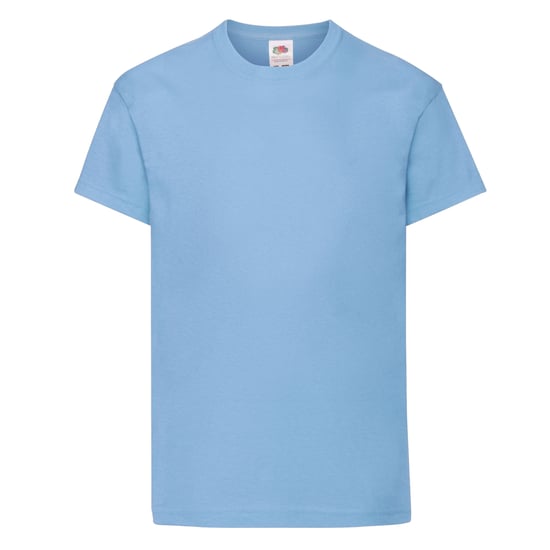 Fruit of the Loom - "Original" T-Shirt für Kinder (Himmelblau) - Image 1