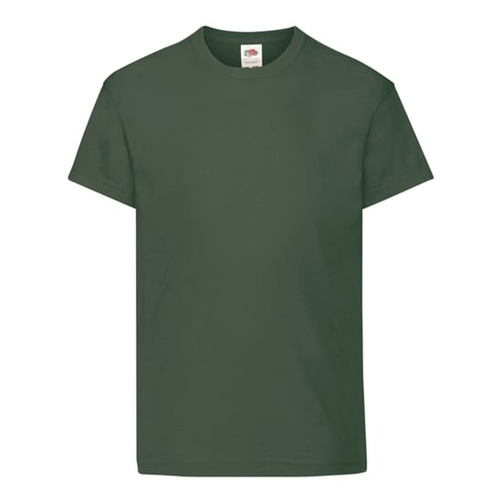 Fruit of the Loom - "Original" T-Shirt für Kinder (Flaschengrün) - Image 1