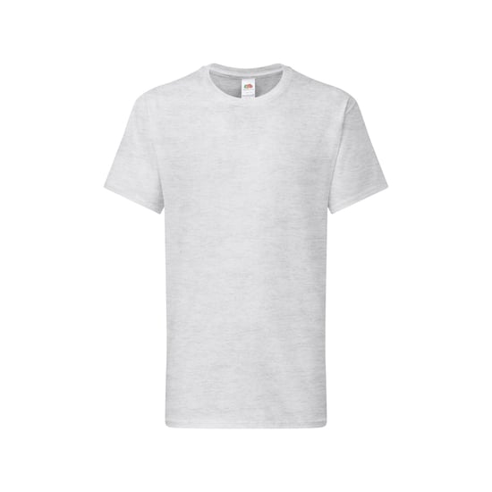 Fruit of the Loom - "Iconic 195" T-Shirt für Kinder (Grau meliert) - Image 1