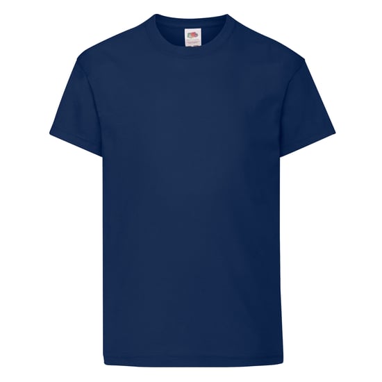 Fruit of the Loom - "Original" T-Shirt für Kinder (Marineblau) - Image 1