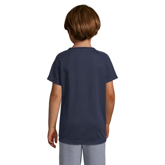 SOLS - "Sporty" T-Shirt für Kinder Raglanärmel (Dunkelblau) - Image 2