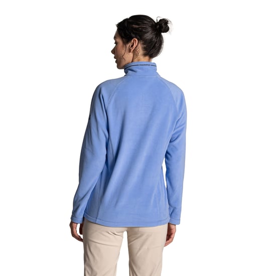 Craghoppers - "Nation Trust Miska" Fleece-Oberteil mit halbem Reißverschluss für Damen (Immergrün Blau) - Image 2