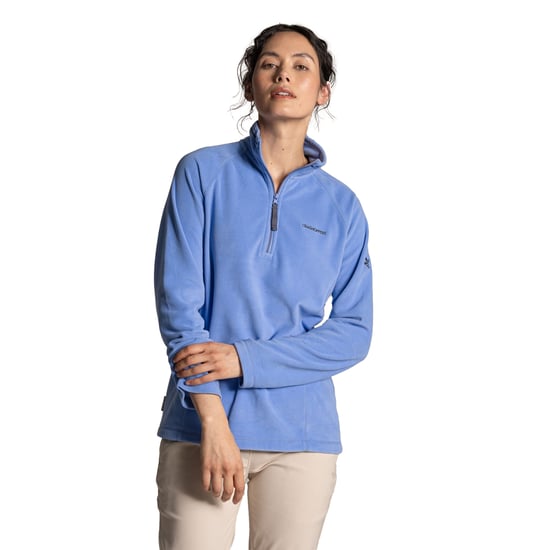 Craghoppers - "Nation Trust Miska" Fleece-Oberteil mit halbem Reißverschluss für Damen (Immergrün Blau) - Image 3