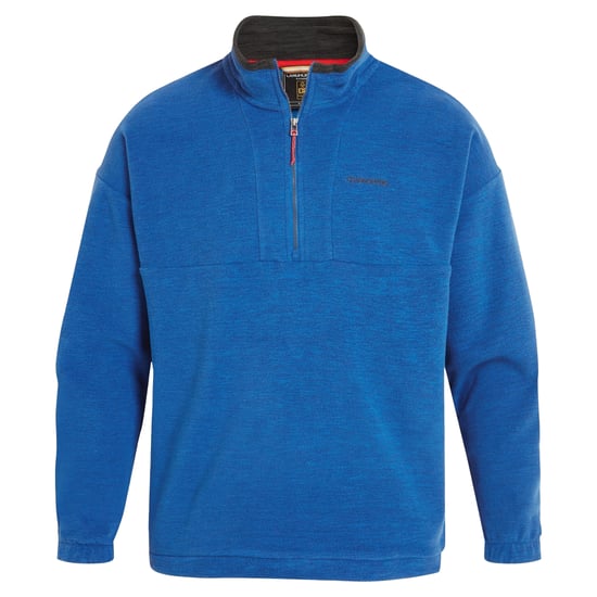 Craghoppers - "Esk" Fleece-Oberteil mit halbem Reißverschluss für Herren (Frischblau) - Image 1