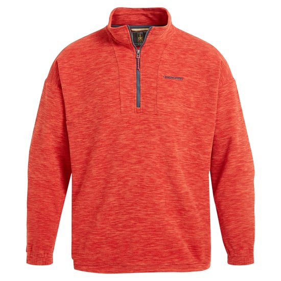 Craghoppers - "Esk" Fleece-Oberteil mit halbem Reißverschluss für Herren (Pimentrot) - Image 1