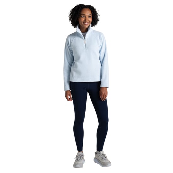 Craghoppers - "Raya" Fleece-Oberteil mit halbem Reißverschluss für Damen (Nimbus Blau) - Image 4