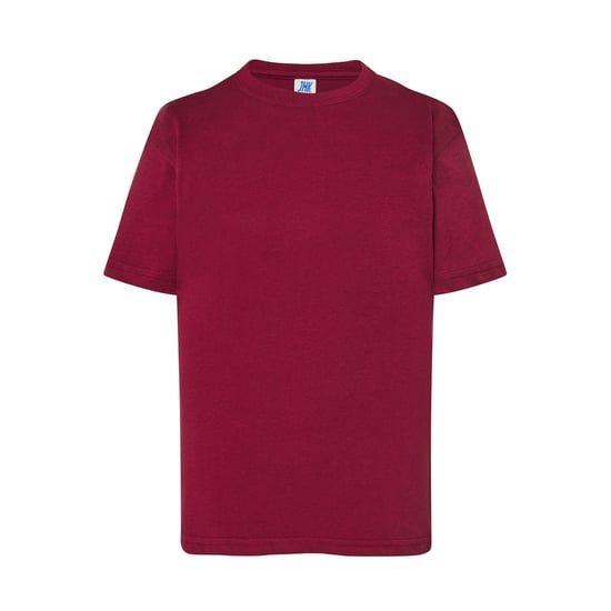 JHK - T-Shirt für Kinder (Burgunderrot) - Image 1