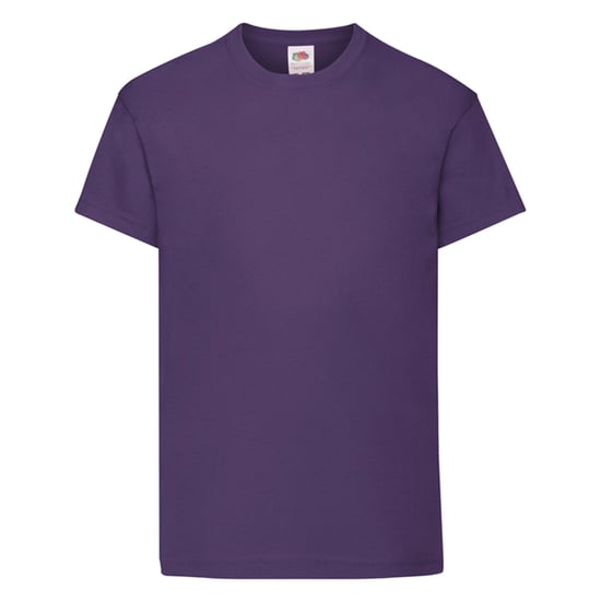Fruit of the Loom - "Original" T-Shirt für Kinder (Violett) - Image 1