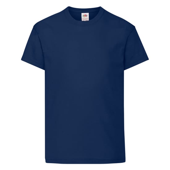 Fruit of the Loom - "Original" T-Shirt für Kinder (Marineblau) - Image 1