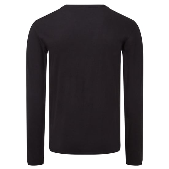 Fruit of the Loom - "Iconic 150" T-Shirt für Herren Langärmlig (Schwarz) - Image 2