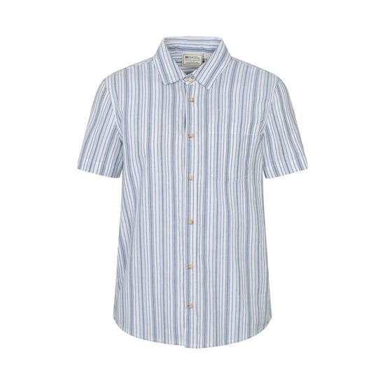 Mountain Warehouse - "Derby" Hemd für Herren, Baumwolle, kurzärmlig (Blau) - Image 1
