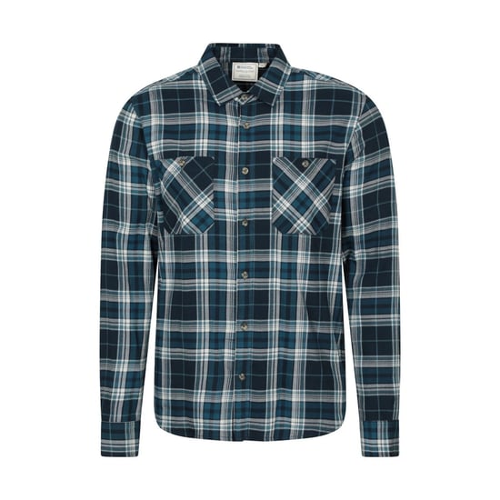 Mountain Warehouse - "Maine" Hemd für Herren, Flanell, Langärmlig (Benzin) - Image 1