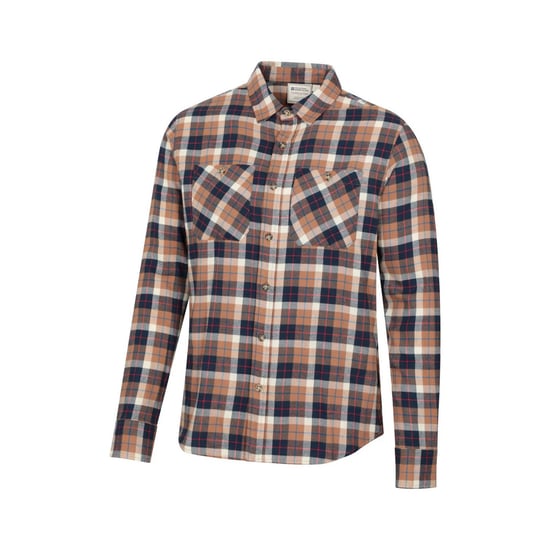 Mountain Warehouse - "Maine" Hemd für Herren, Flanell, Langärmlig (Hellbraun) - Image 3