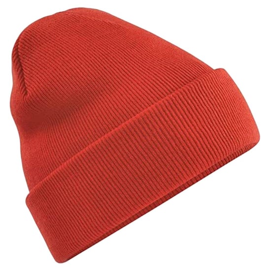 Beechfield Unisex Strickmütze für Erwachsene (Feuerrot) - Image 1