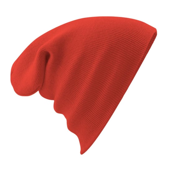 Beechfield Unisex Strickmütze für Erwachsene (Feuerrot) - Image 2