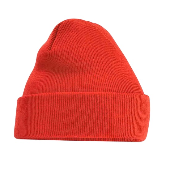 Beechfield - "Original" Mütze Mit Bündchen für Herren/Damen Unisex (Feuerrot) - Image 1