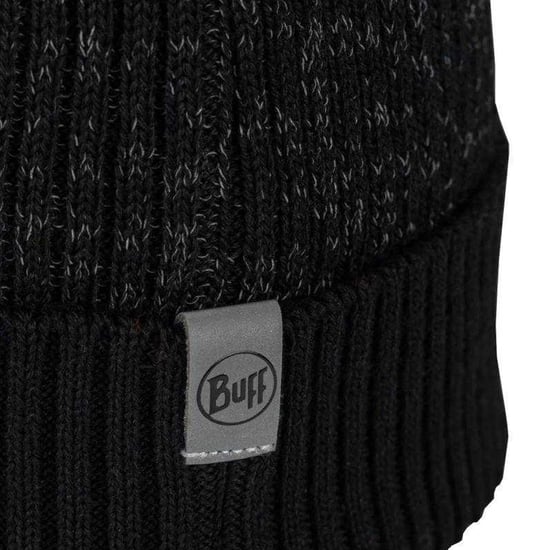 Buff - Mütze für Herren/Damen Unisex, Merinowolle (Schwarz) - Image 4