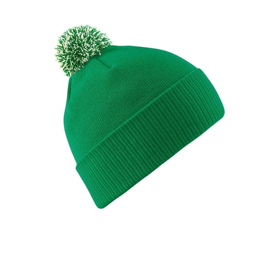 Beechfield - Mütze für Herren/Damen Unisex (Irisches Grün/Weiß) - Image 1
