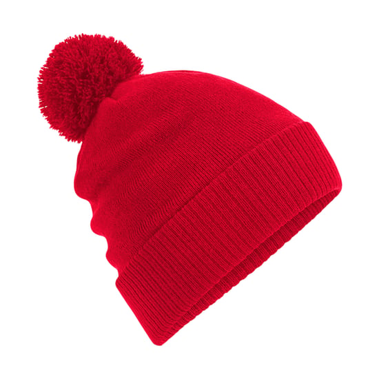 Beechfield - "Snowstar" Mütze (Rot) - Image 2