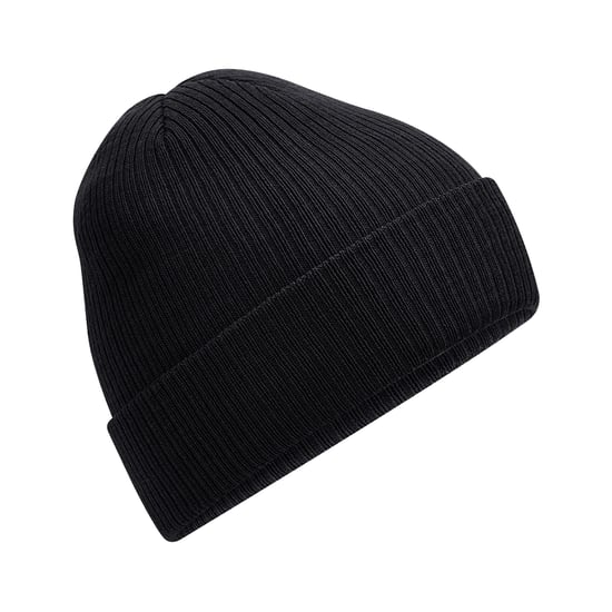 Beechfield - Mütze gerippt für Herren/Damen Unisex (Schwarz) - Image 2