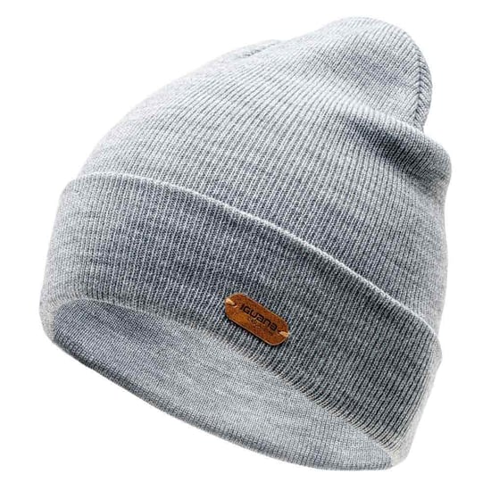 Iguana - "Seine" Wintermütze für Herren/Damen Unisex (Grau) - Image 2