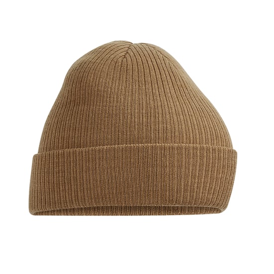 Beechfield - Mütze gerippt für Herren/Damen Unisex (Keks) - Image 1