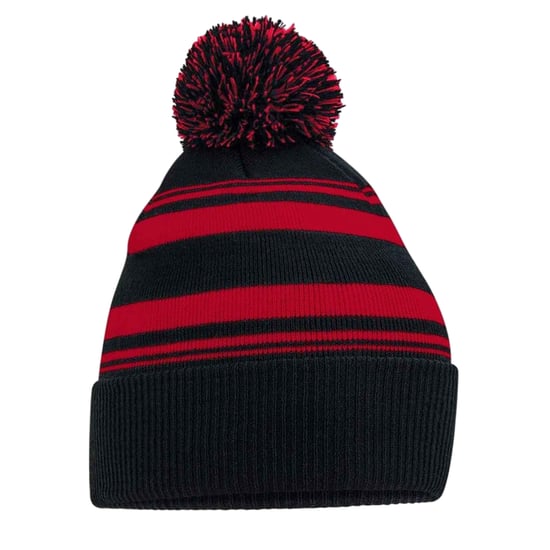 Beechfield - "Fan" Mütze (Schwarz/Rot) - Image 1