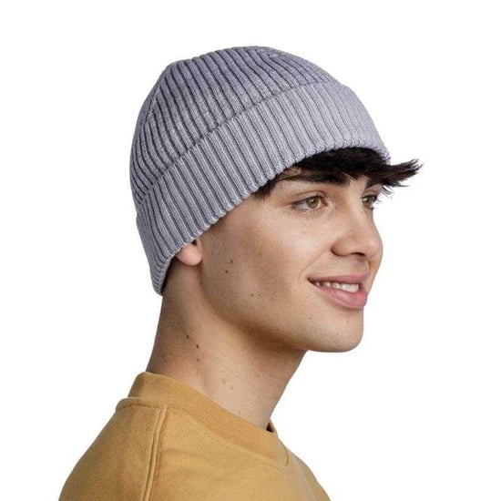 Buff - Mütze für Herren/Damen Unisex, Merinowolle (Grau) - Image 4