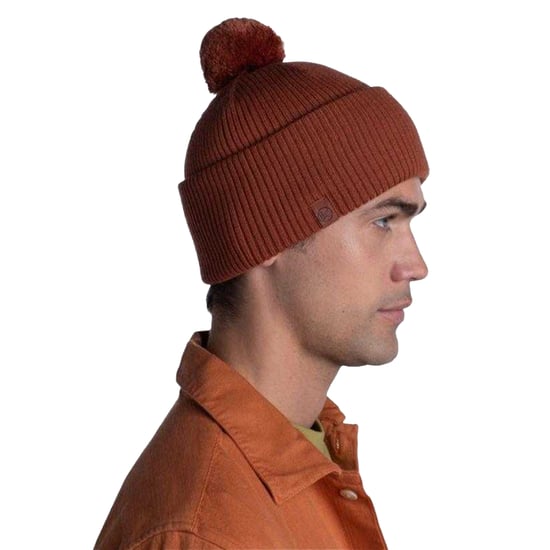 Buff - "Tim" Mütze für Herren/Damen Unisex, Merinowolle (Braun) - Image 3