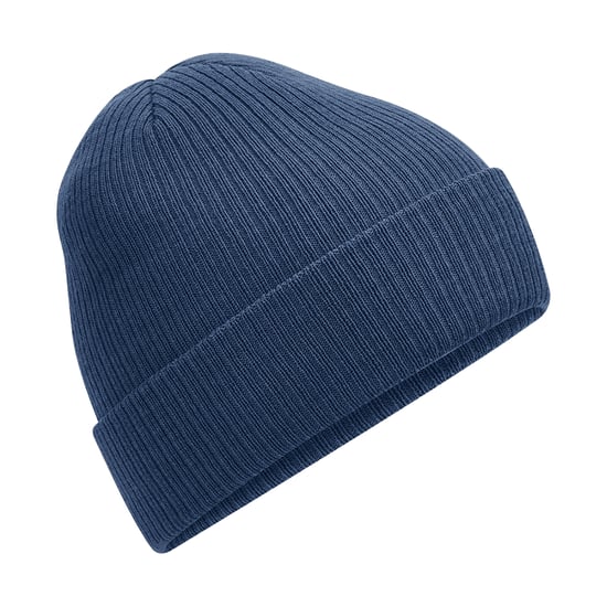 Beechfield - Mütze gerippt für Herren/Damen Unisex (Stahlblau) - Image 2