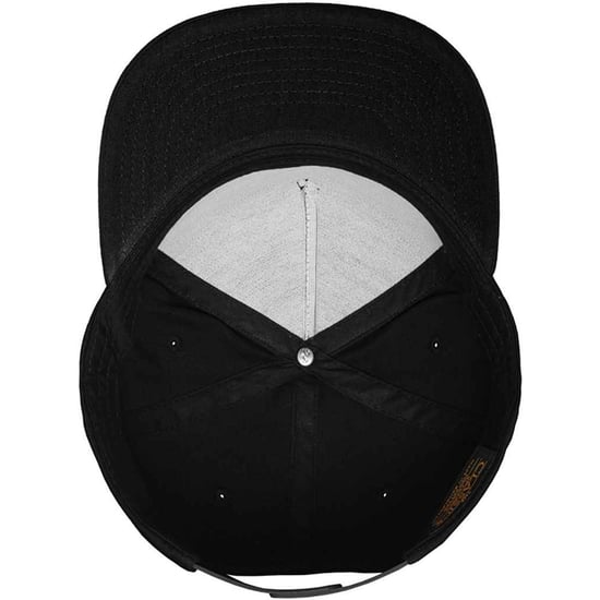 Flexfit - "Classic" Snapback Mütze 5 Segmente (Schwarz) - Image 3