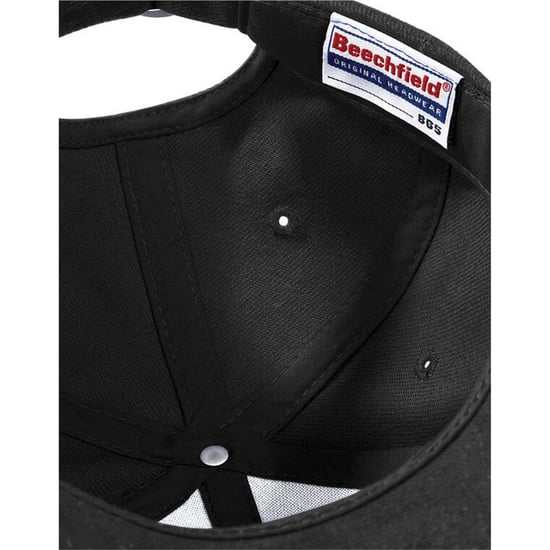 Beechfield - "Pro-Style" Baseball-Mütze für Herren/Damen Unisex (Schwarz) - Image 3