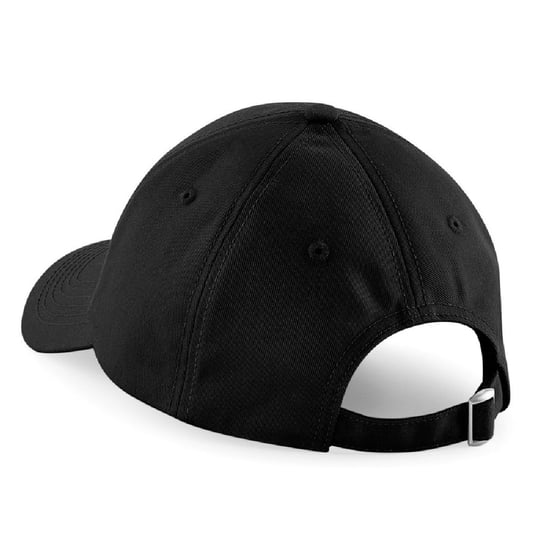 Beechfield Unisex Authentic 6 Panel Baseball Kappe (Schwarz) - Image 2