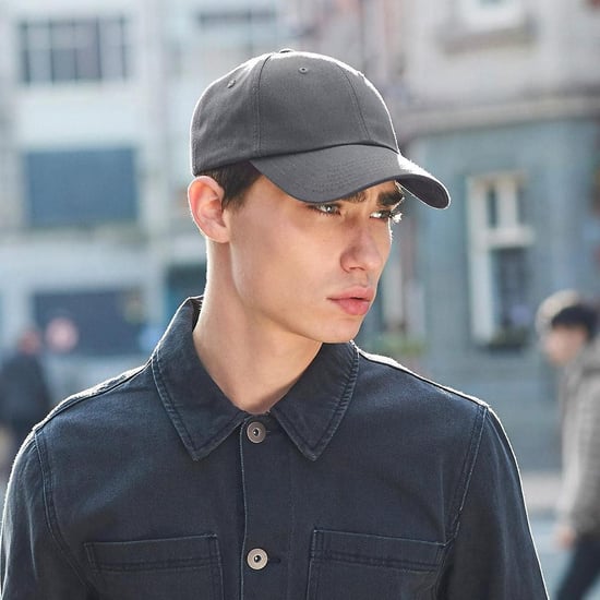 Beechfield Unisex Authentic 6 Panel Baseball Kappe (Schwarz) - Image 4