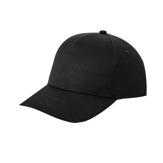 Beechfield - "Urbanwear" Snapback Mütze 5 Segmente für Herren/Damen Unisex (Schwarz) - Image 2