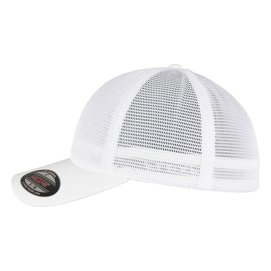 Flexfit - "360 Omnimesh" Baseball-Mütze (Weiß) - Image 3