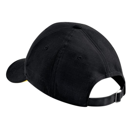 Beechfield - "Athleisure" Kappe 6 Segmente (Schwarz/Gelb) - Image 2