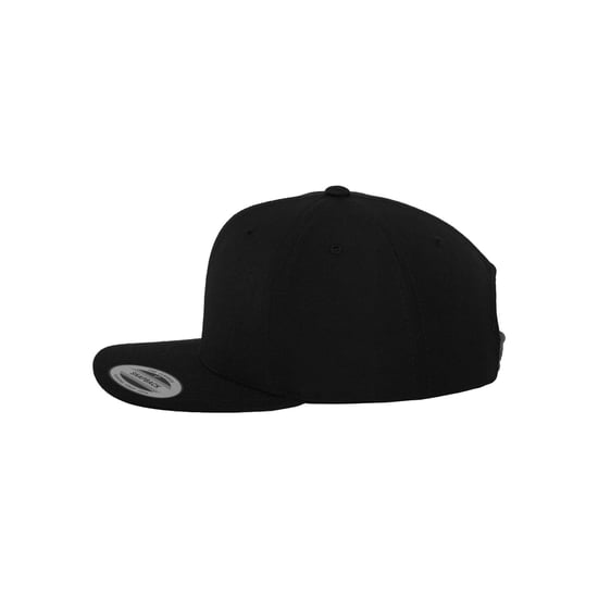 Flexfit - "Classic" Snapback Mütze für Herren/Damen Unisex (Schwarz) - Image 3