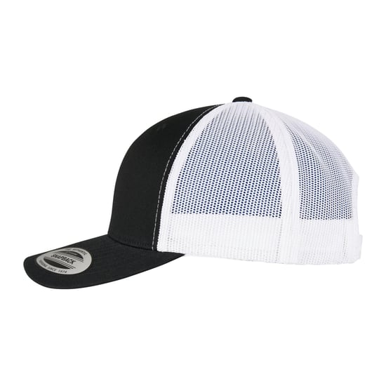 Flexfit - Trucker Cap für Herren/Damen Unisex (Schwarz/Weiß) - Image 3