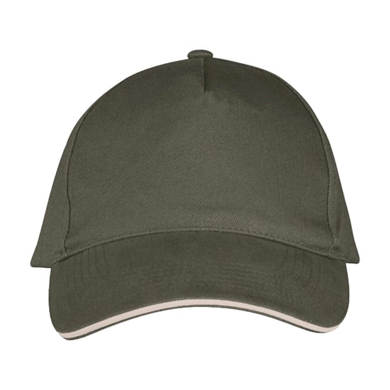 SOLS - "Long Beach" Baseball-Mütze (Army-Grün) - Image 1
