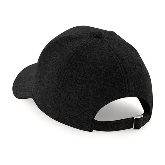 Beechfield Unisex Jersey Baseball Kappe (Schwarz) - Image 2