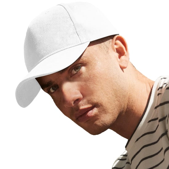 Beechfield - Baseball-Mütze 5 Segmente für Herren/Damen Unisex (Weiß) - Image 2