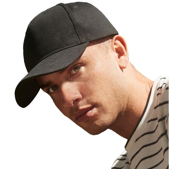 Beechfield - Baseball-Mütze 5 Segmente für Herren/Damen Unisex (Schwarz) - Image 2