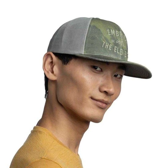 Buff - "Embrace The Elements" Trucker Cap für Herren/Damen Unisex (Grün) - Image 3