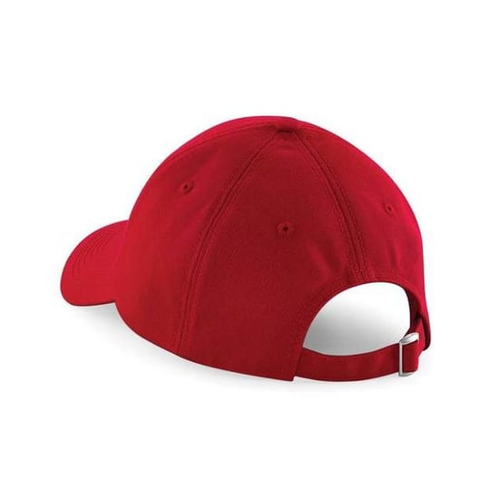 Beechfield Unisex Authentic 6 Panel Baseball Kappe (Rot) - Image 2