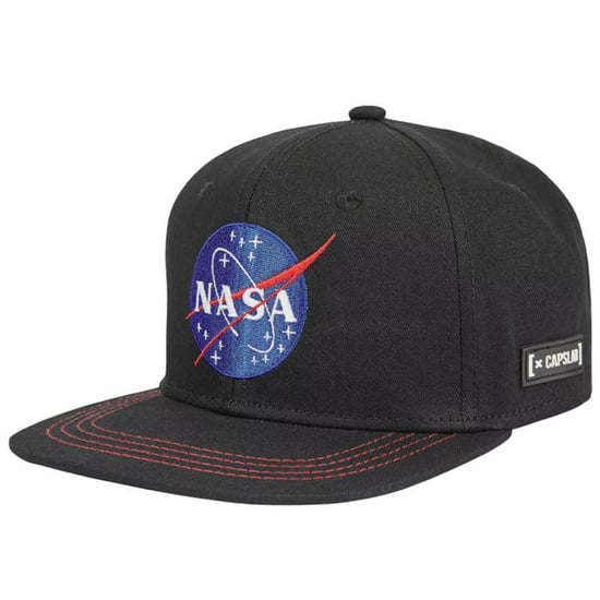 NASA - "Space Mission" Baseball-Mütze, Snapback (Schwarz) - Image 1