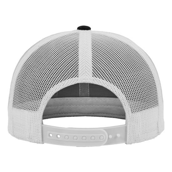 Flexfit - Trucker Cap Zweifarbig (Schwarz/Weiß) - Image 2